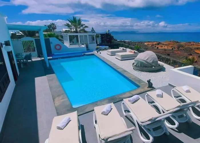 فيلة Sunset Paradise With Panoramic Sea View, First Line, Sunsets بلايا بلانكا