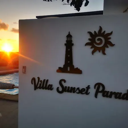 Sunset Paradise With Panoramic Sea View, First Line, Sunsets Willa