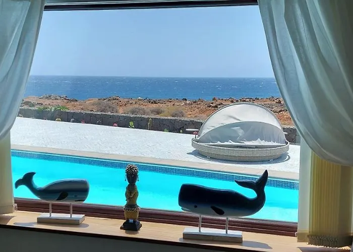 Villa Sunset Paradise With Panoramic Sea View, First Line, Sunsets Playa Blanca (Lanzarote)